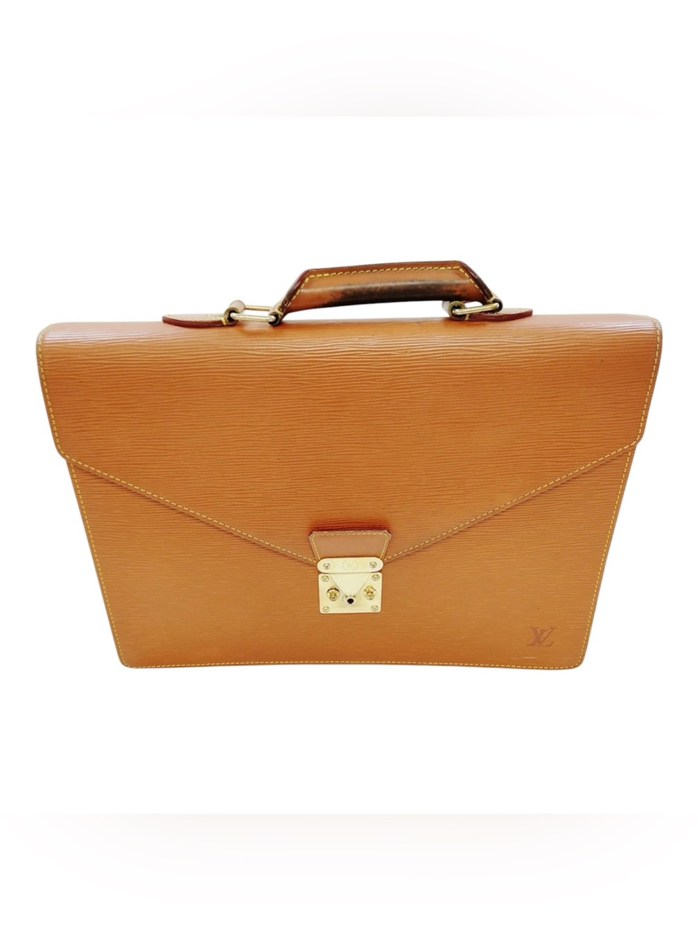 Louis Vuitton Serviette Conseiller Epi Leather Briefcase
